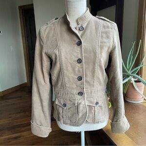 Ralph Lauren Polo Jeans Company Tan Velvet Jacket